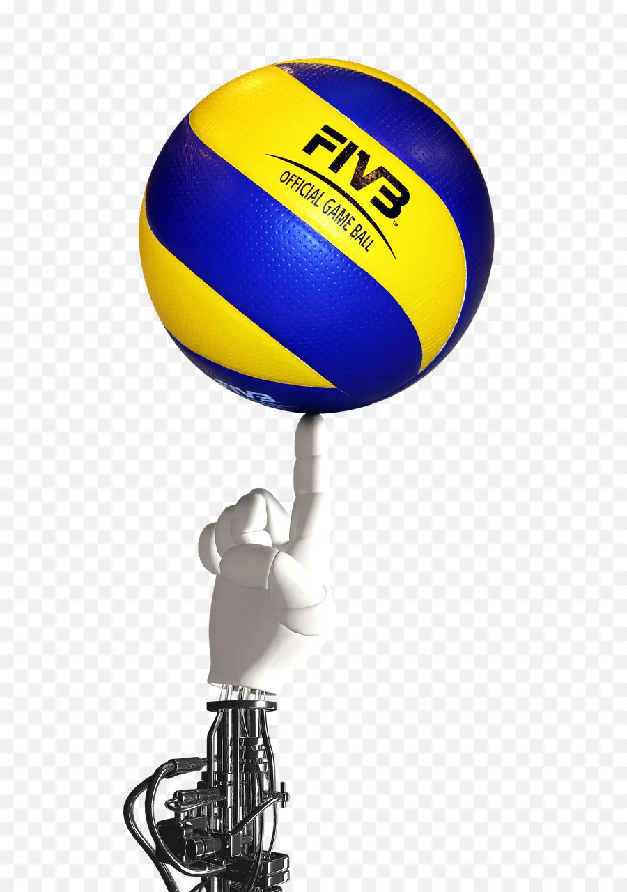 Voleibol，Azul PNG