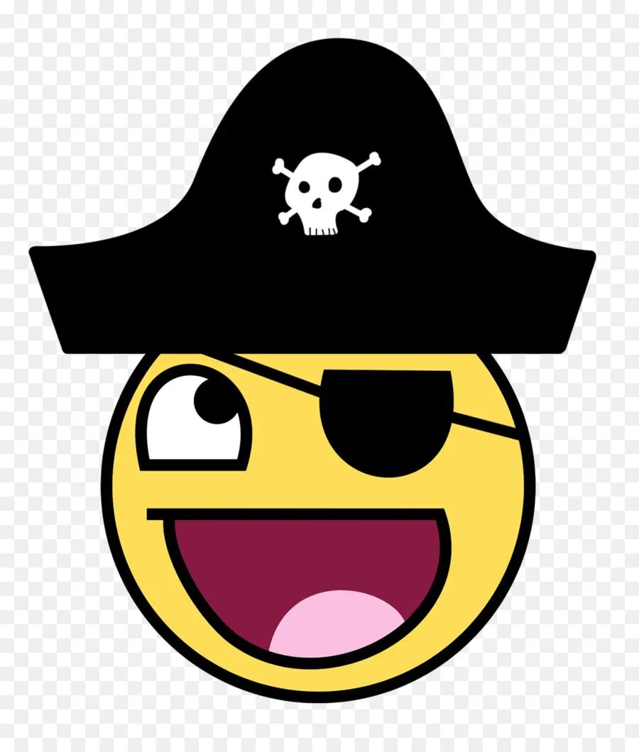 Emoji Pirata，Chapéu PNG