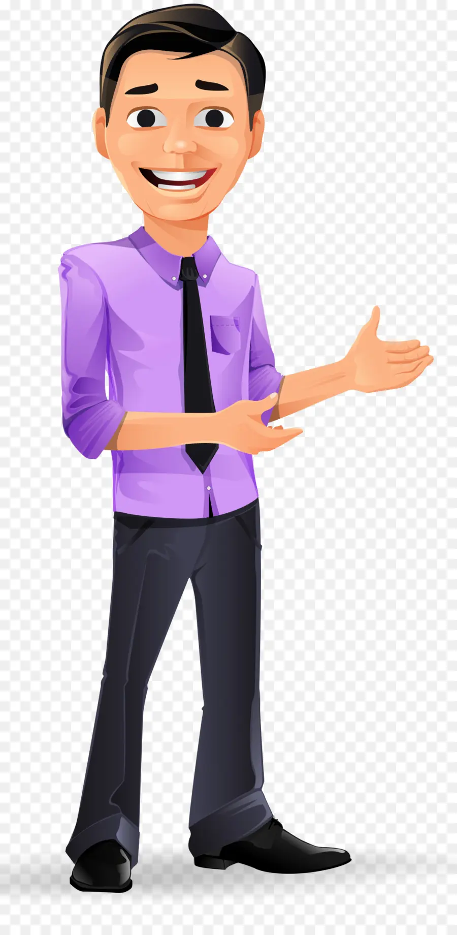 Empresário，Cartoon PNG