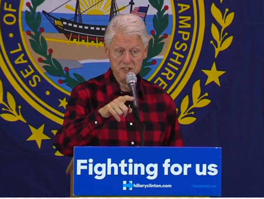 Bill Clinton，Nova Hampshire PNG