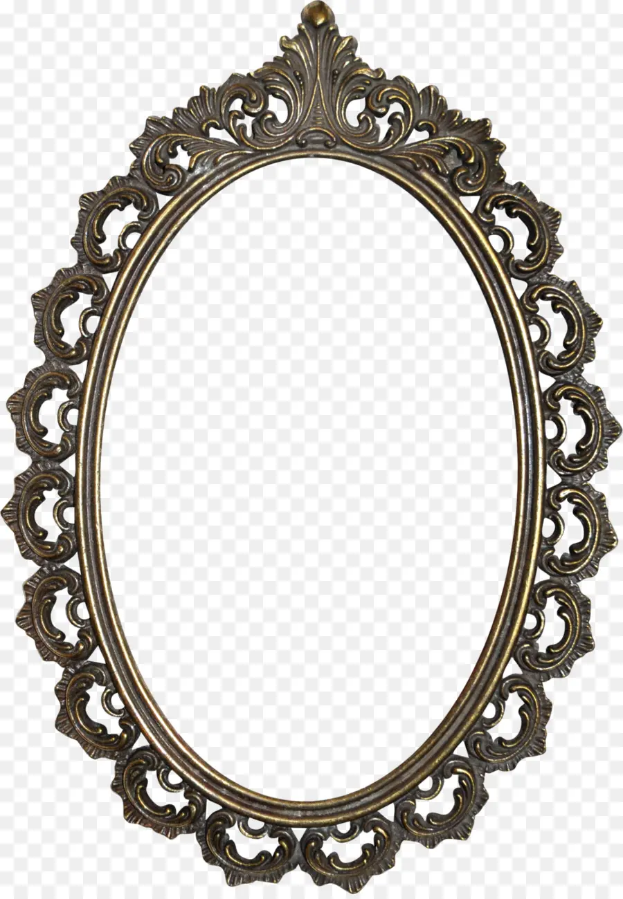 Moldura Ornamentada，Circular PNG