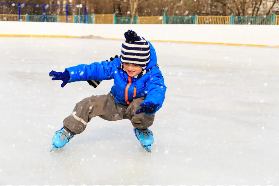 Patinação No Gelo Infantil，Gelo PNG