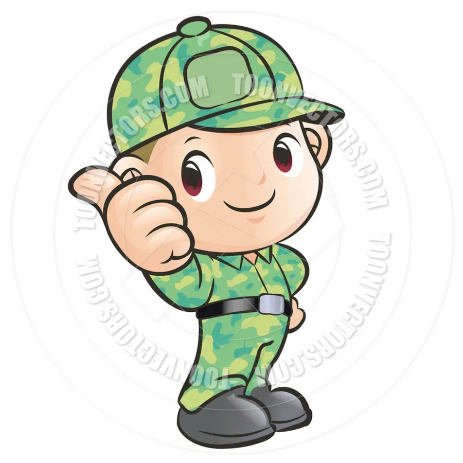 Soldado，Cartoon PNG