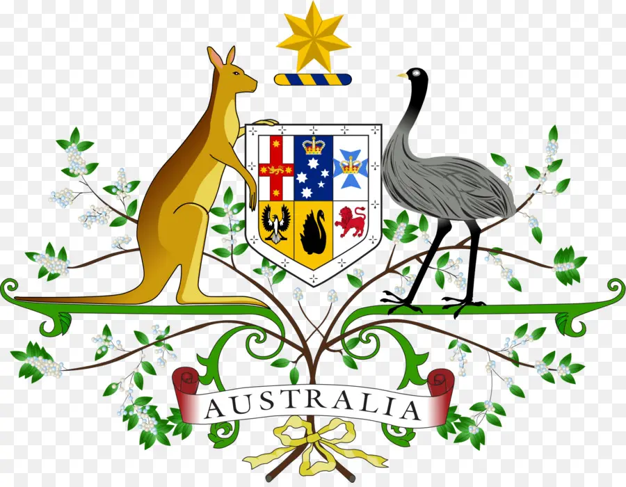 Austrália，Brasão De Armas Da Austrália PNG