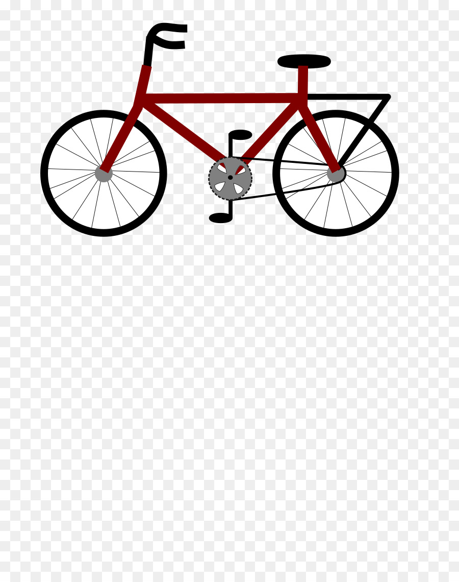 Bicicleta Vermelha，Rodas PNG