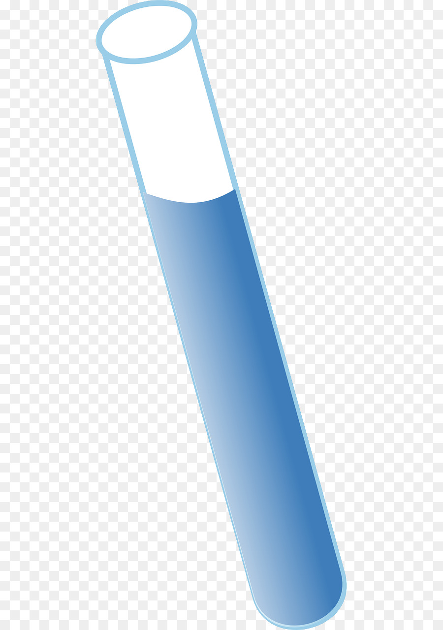 Tubo De Ensaio，Líquido Azul PNG