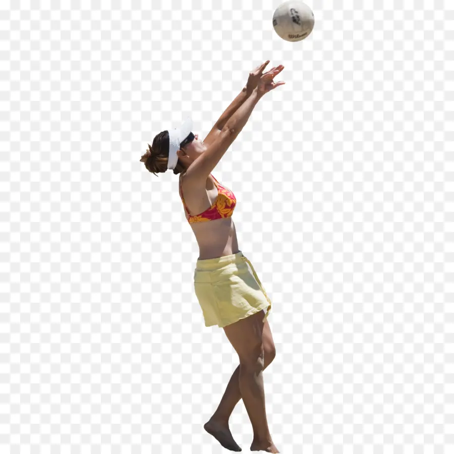 Jogador De Vôlei De Praia，Voleibol PNG