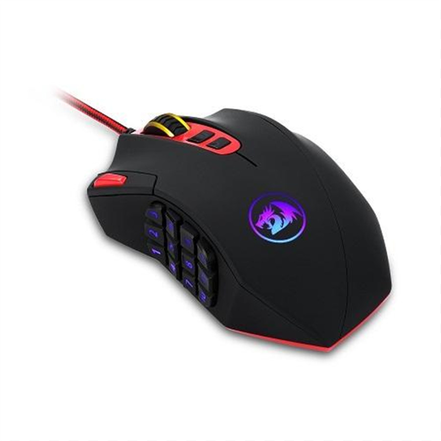 Mouse Para Jogos Preto，Dragão Vermelho PNG