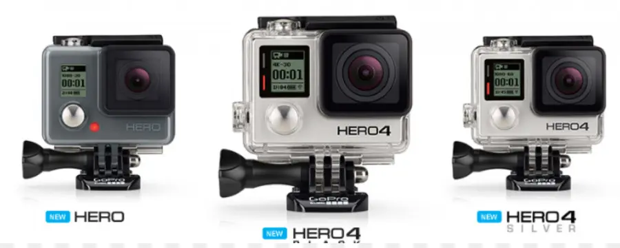 Câmeras De Ação Hero4，Gopro PNG