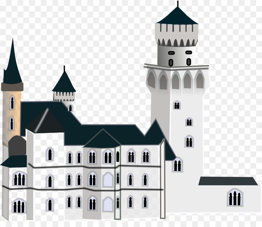 Castelo De Neuschwanstein，Castelo PNG