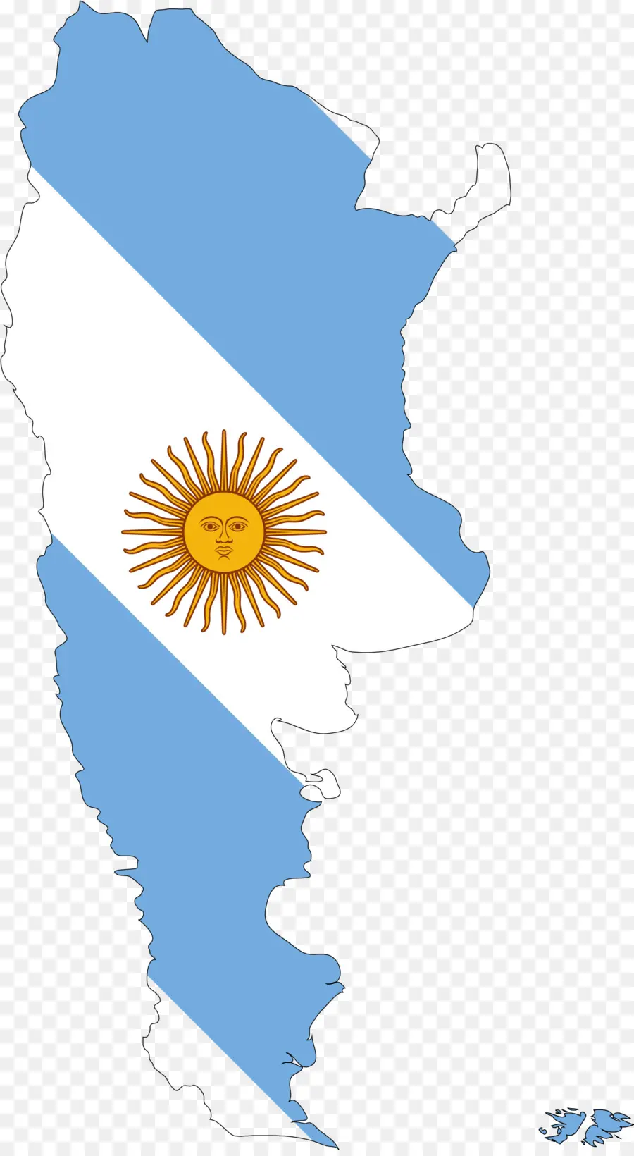 Argentina，Bandeira Da Argentina PNG