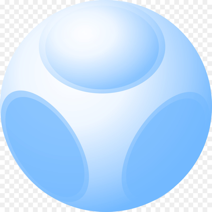 Esfera Azul，Bola PNG