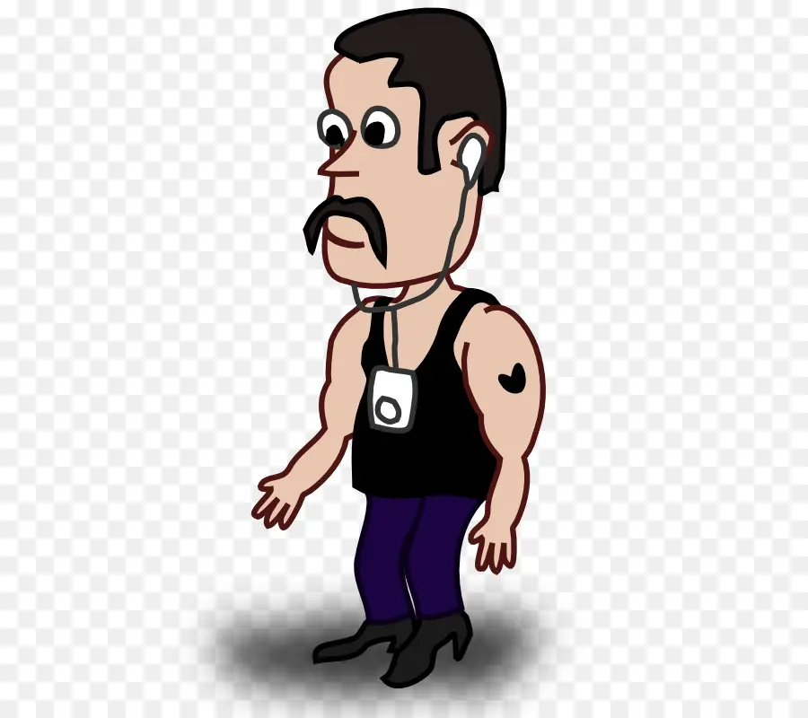 Personagem De Desenho Animado，Bigode PNG