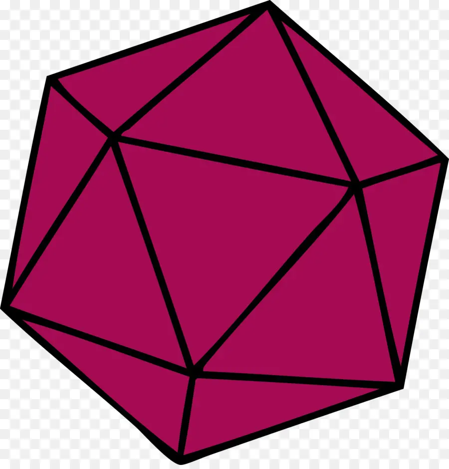 Icosaedro Regular，Icosaedro PNG