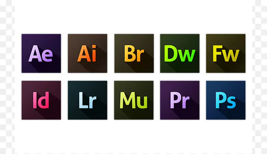 Ícones De Software，Adobe PNG