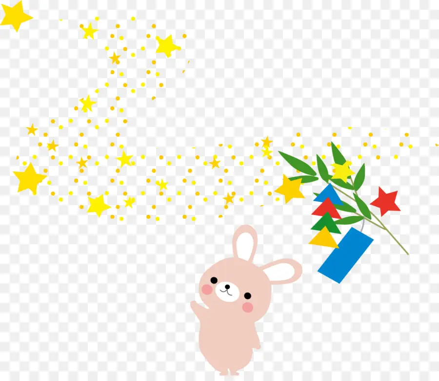 Coelhinho Fofo，Estrelas PNG