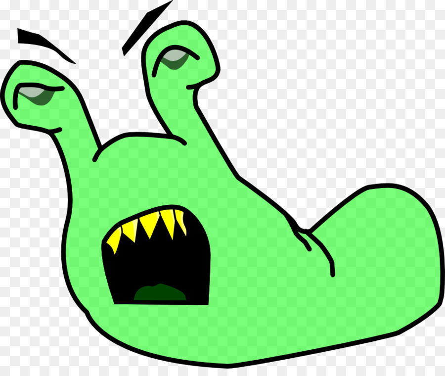 Monstro Verde，Desenho Animado PNG