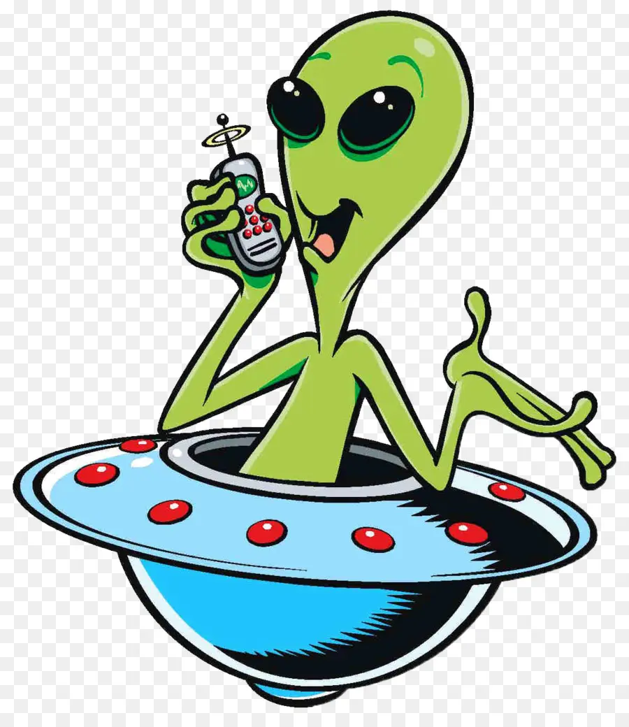 Alienígena Em Ovni，Extraterrestre PNG