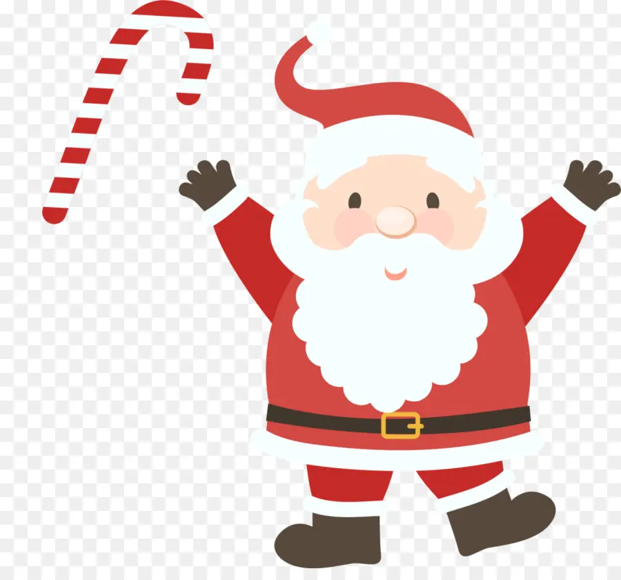 Papai Noel，Terno Vermelho PNG