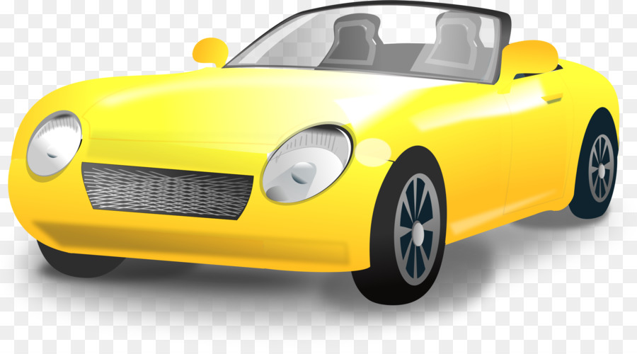 Carro Amarelo，Automóvel PNG