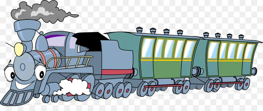 Trem Dos Desenhos Animados，Locomotiva PNG