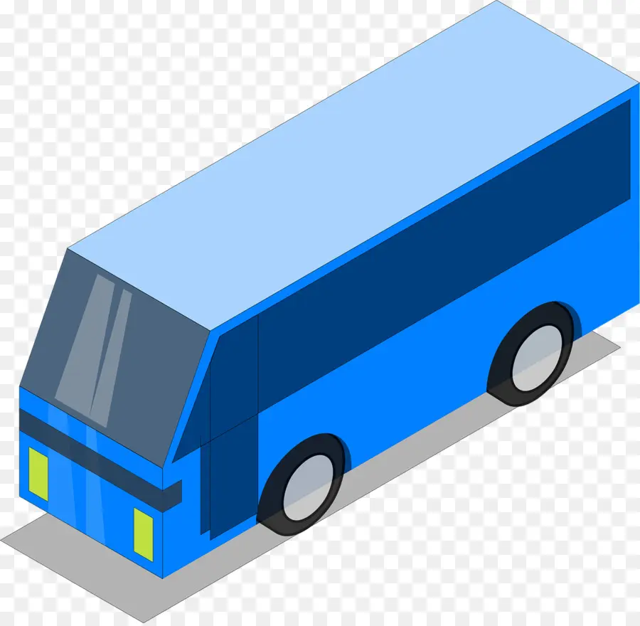 Ônibus Azul，Veículo PNG