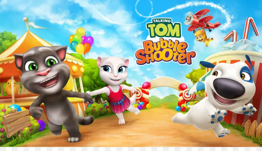 Meu Talking Tom，Bubble Shooter PNG