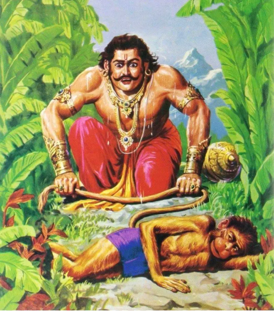 Hanuman E Bali，Hindu PNG