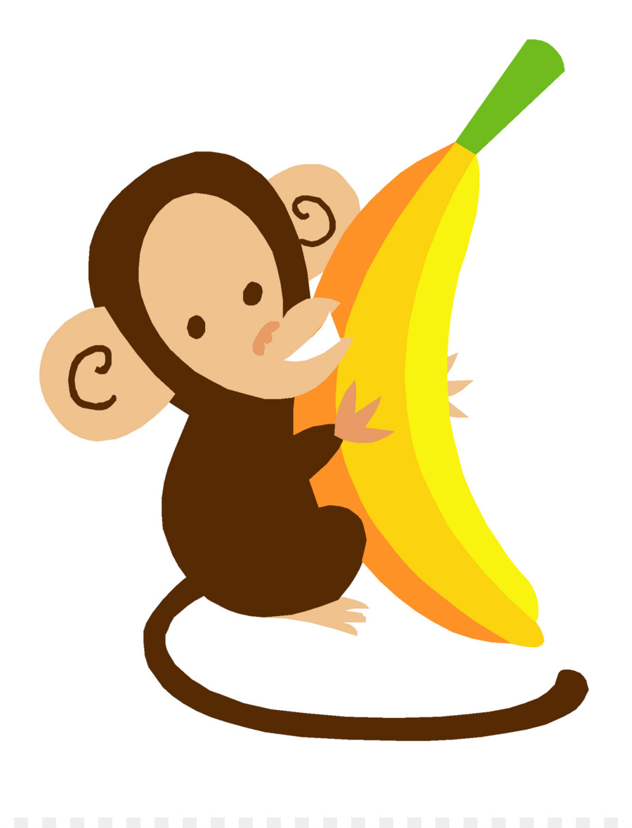 desenho de macaco com banana no padrão de vestuário infantil 16210329 Vetor  no Vecteezy