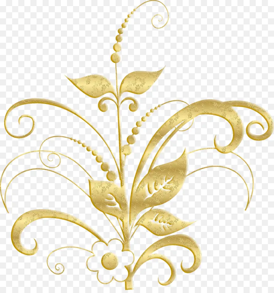 Ornamento，Ouro PNG