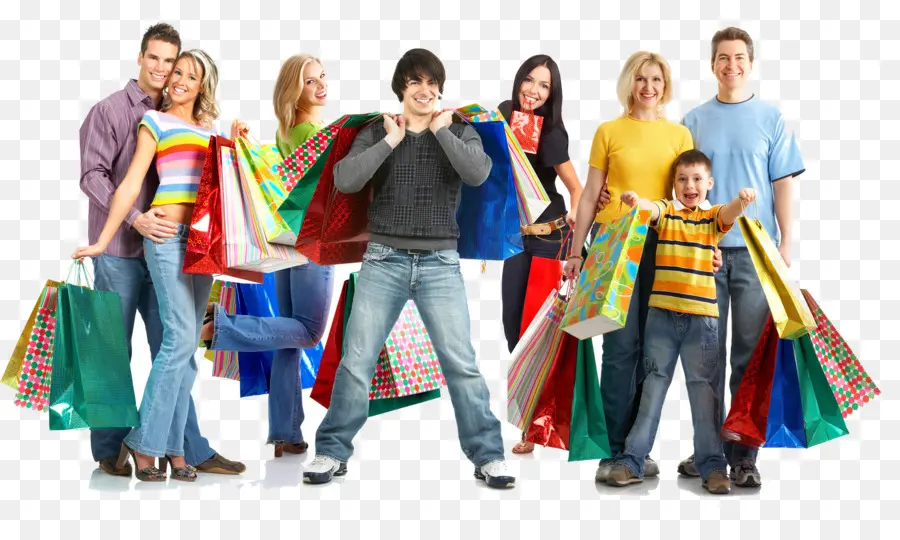 Pessoas De Compras，Varejo PNG