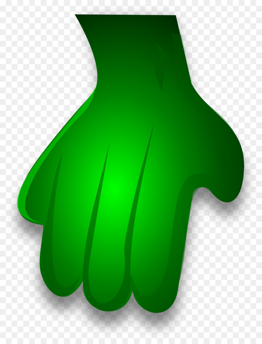 Verde，Mão PNG