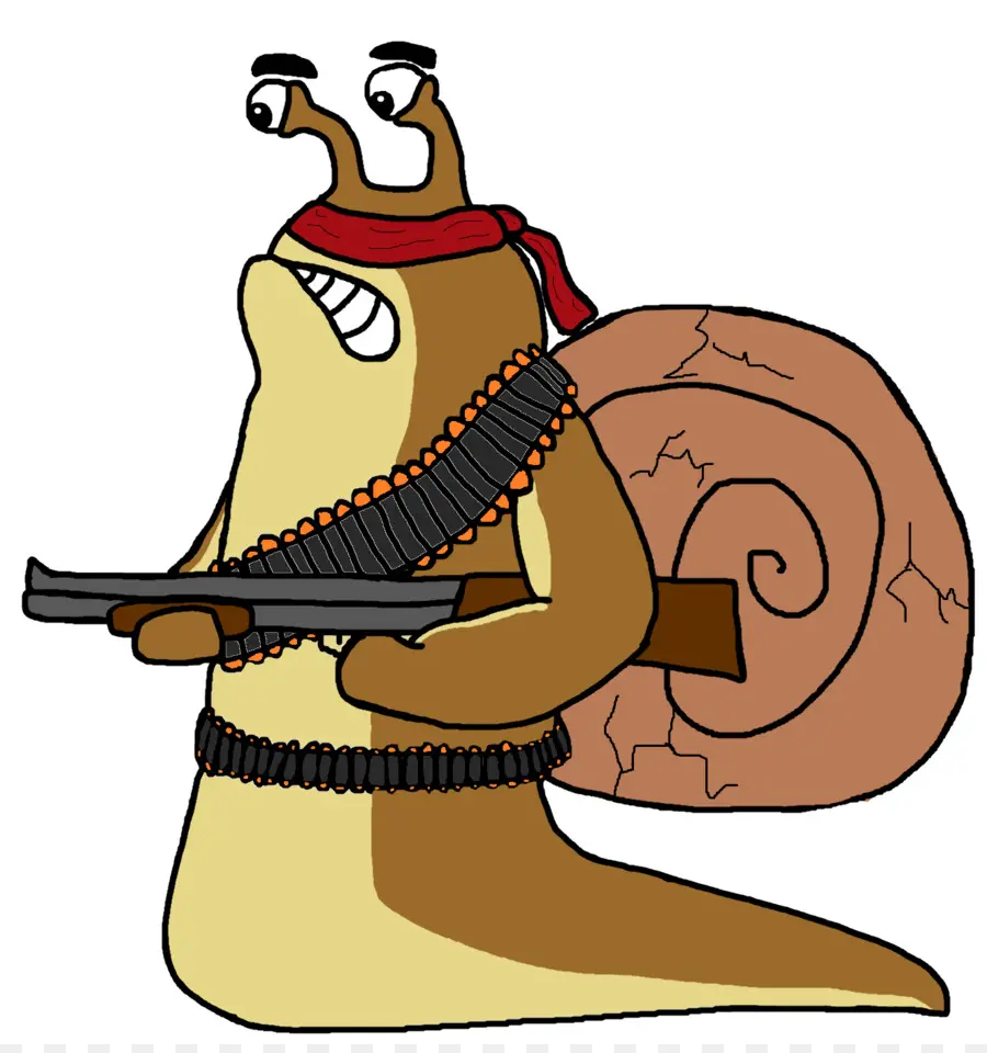 Caracol Armado，Desenho Animado PNG