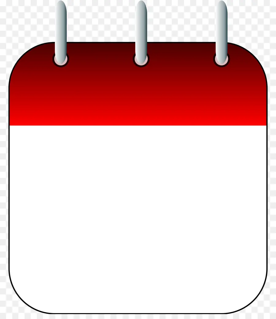 Calendário Vermelho E Branco，Calendário PNG