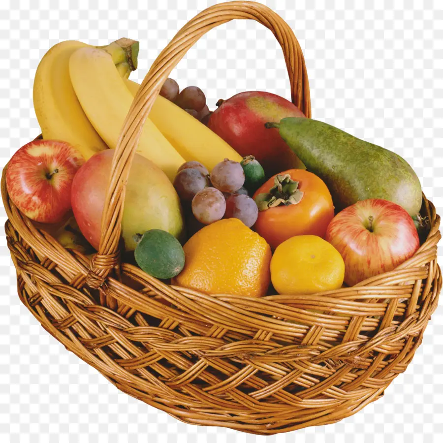 Cesta De，Frutas PNG