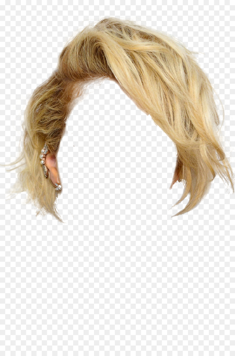 Peruca Loira De Cabelo Feminino PNG , Penteado, Peruca, Cabelo PNG