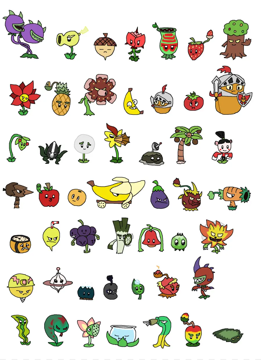 Plantas，Variedade PNG