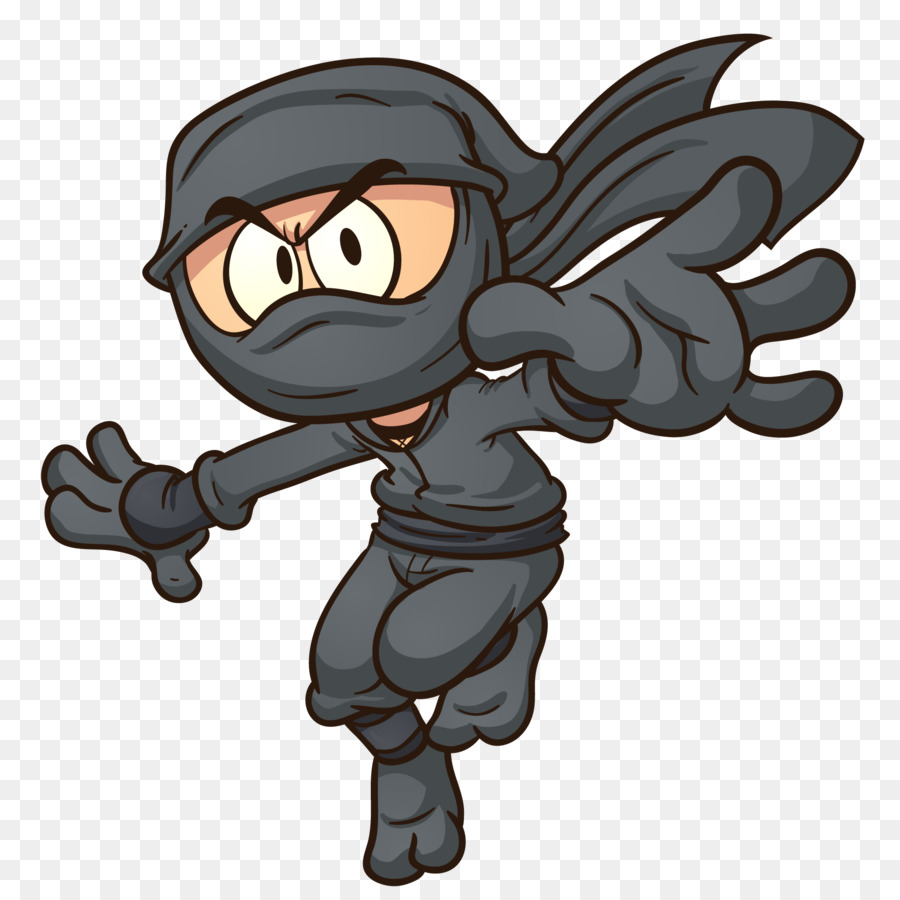 Ninja, Guerreiro, Desenho png transparente grátis