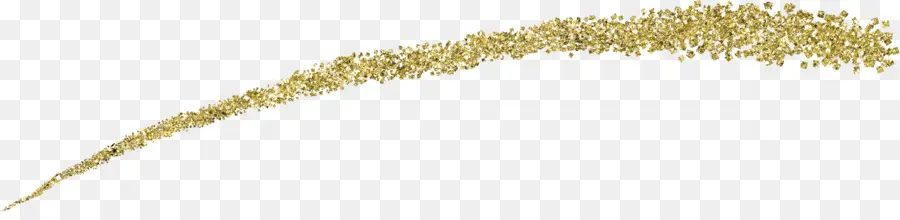 Linha Glitter Dourada，Brilho PNG