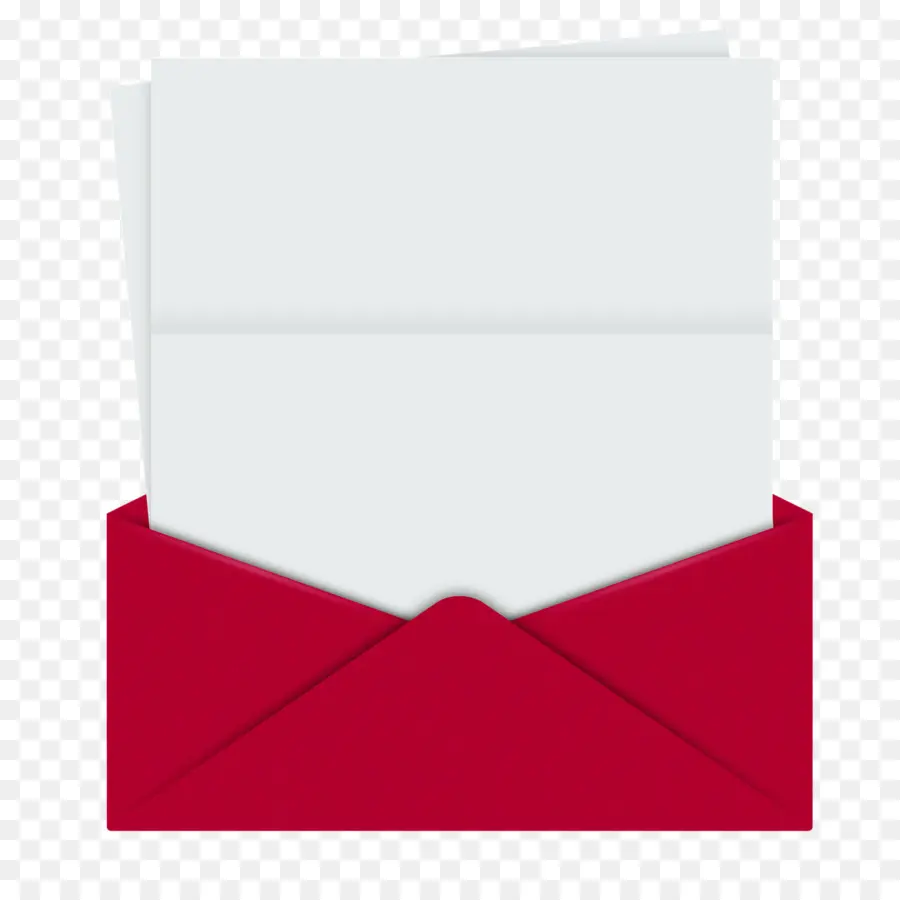 Envelope Vermelho，Carta Amarela PNG