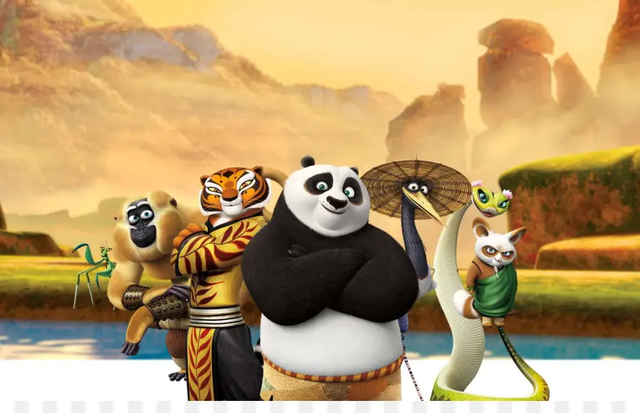 Po，Kung Fu Panda PNG