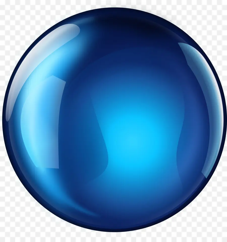 Esfera Azul，Bola PNG