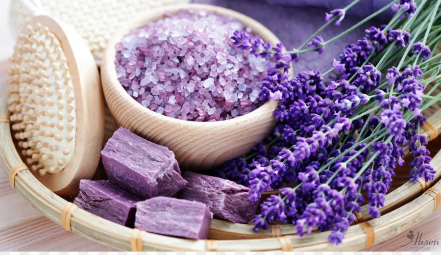 Itens De Spa Lavanda，Relaxamento PNG