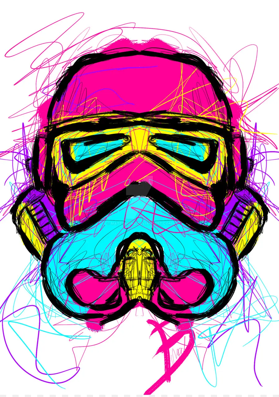 Stormtrooper，Pop Art PNG