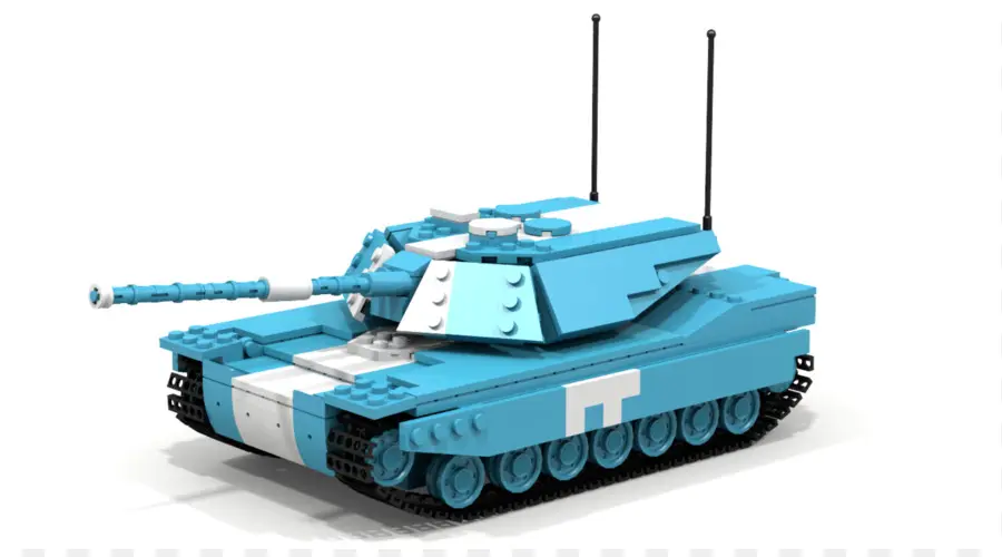 Tanque De Brinquedo Azul，Modelo PNG