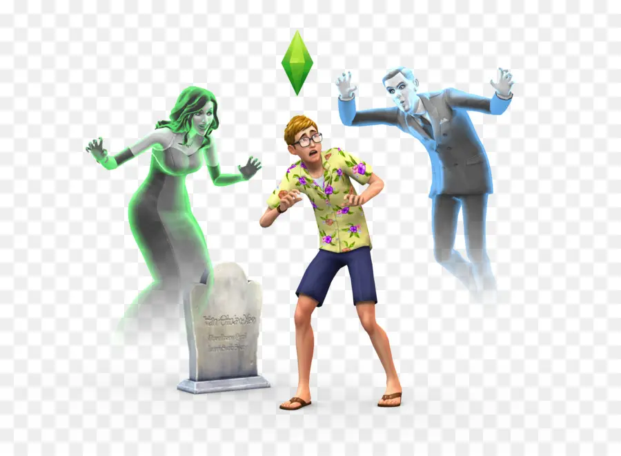 Personagens Sims Com Fantasmas，Sims PNG