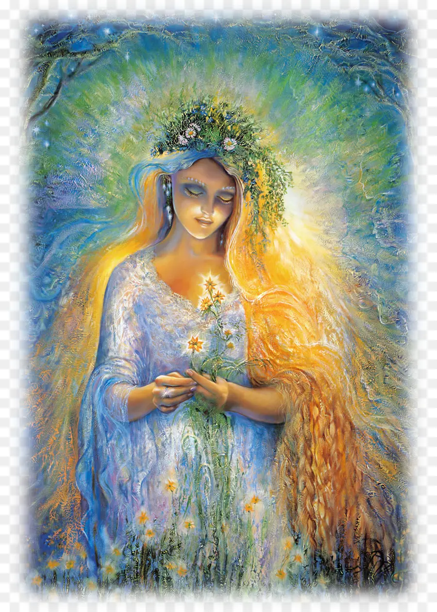 Mãe Natureza，Josephine Wall PNG