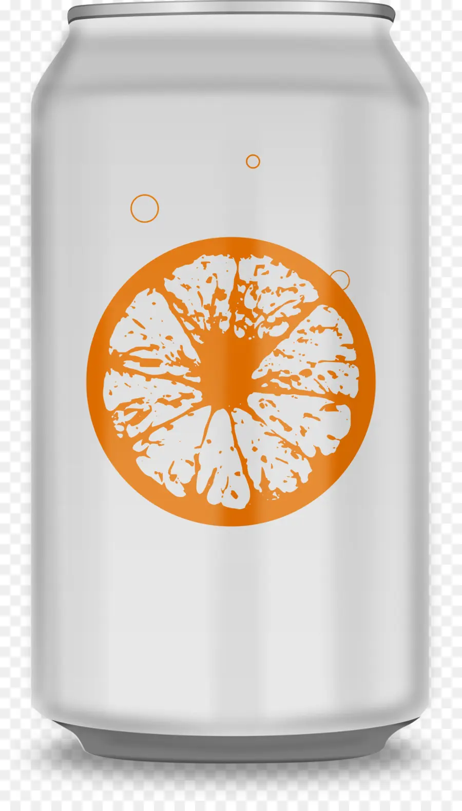 Lata De Refrigerante Laranja，Bebida PNG