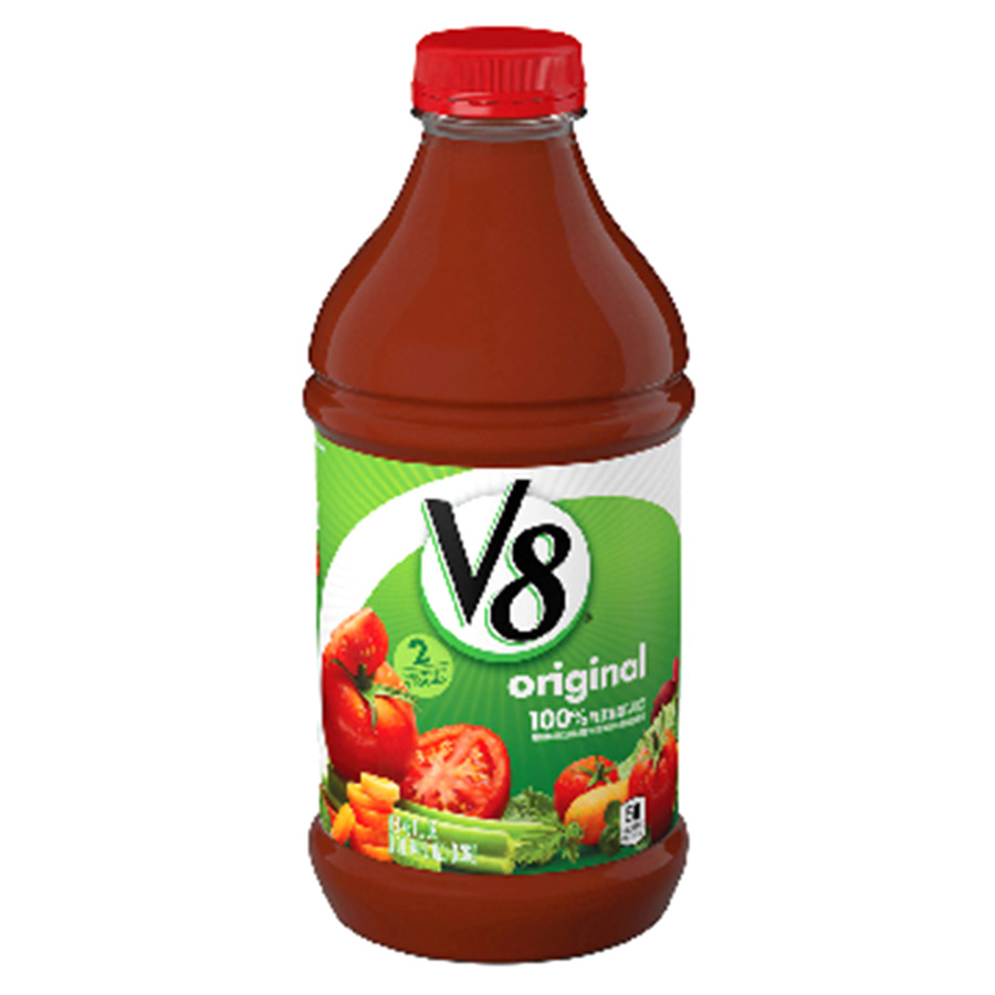 Suco De，Campbell V8 100 Suco De Vegetais PNG