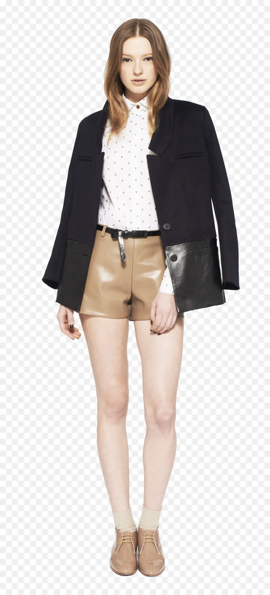 Mulher Com Roupa Elegante，Shorts PNG